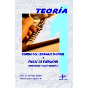 Libro Teoría del Lenguaje Musical y Fichas de Ejercicios (Curso 1º)
